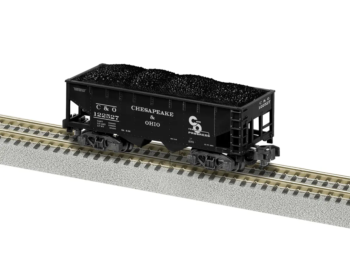 Lionel Chesapeake & Ohio 2-Bay Hopper #122527   (Lnl2119262) 1