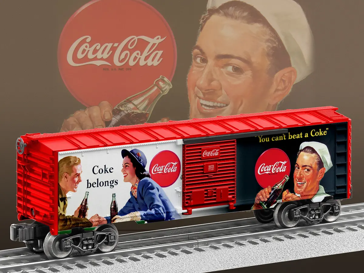 Lionel Coca-Cola™ Heritage Military Boxcar #3  (Lnl683782) 1