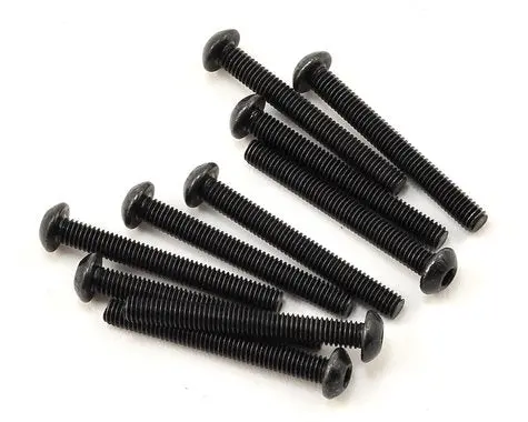Losi M3x25mm Button Head Screws (10)  (Los235024) 1
