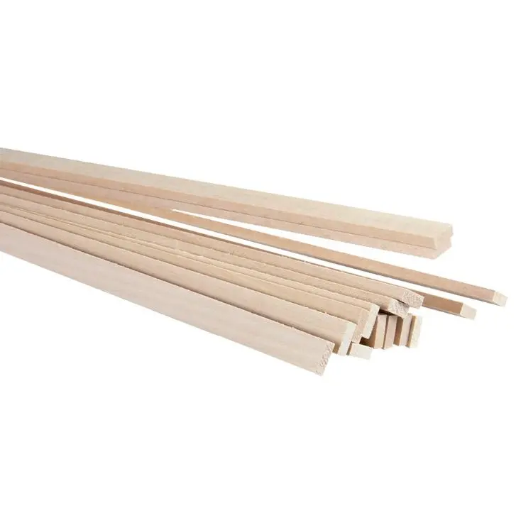 Midwest 3/16" X 1/2" X 24" Basswood Strips (Mid4059) 1