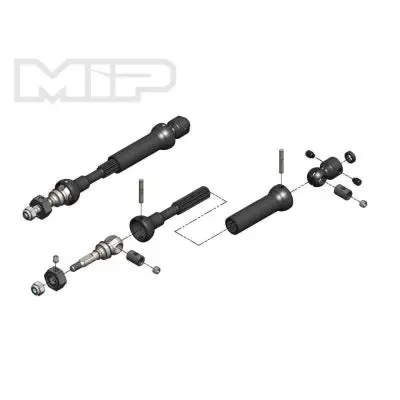 Mip Cvd Drive Kit Fr 87Mm-112Mm W/10Mmx5mm Bearing (Mip18150) 1