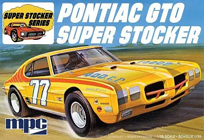 Mpc 1/25 1970 Pontiac Gto Super Stocker Race Car  (Mpc939( 1