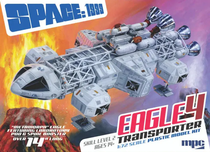 Space: 1999 Eagle 4 With Lab Pod & Booster  (Mpc979) 1