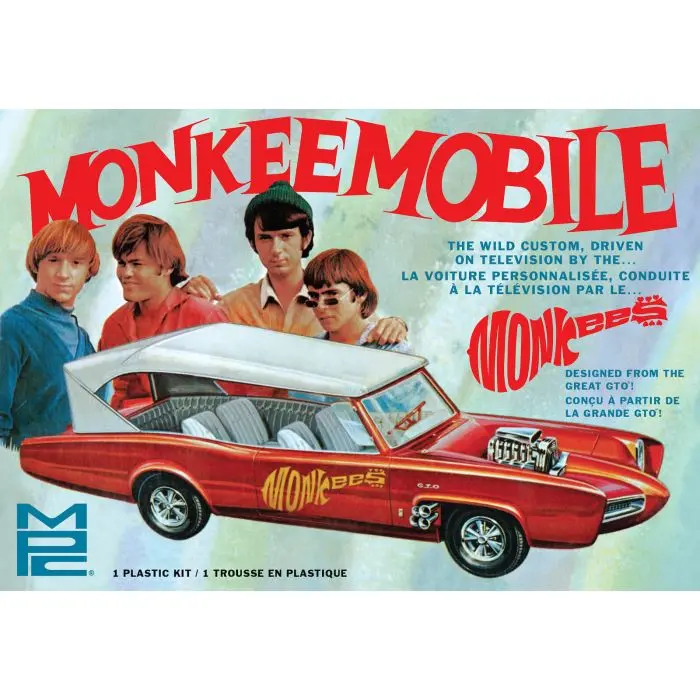Mpc 1/25 Scale Monkeemobile Tv Car Plastic Model Kit  (Mpc996) 1