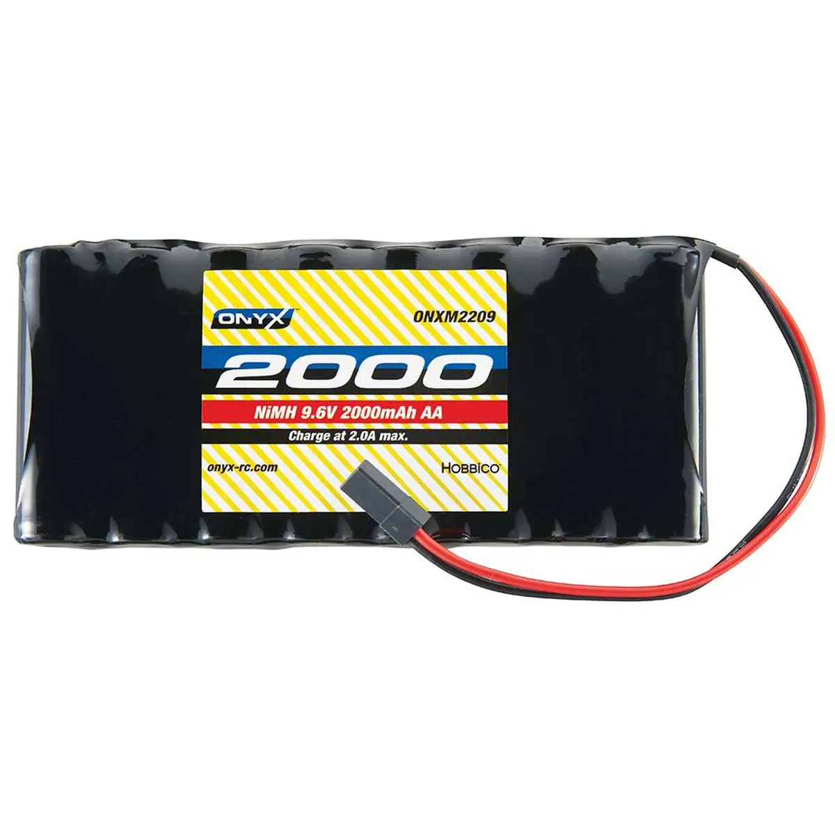 Onyx 8-Cell Aa Nimh Flat Transmitter Battery (9.6V/2000Mah)    (Onxm2214) 1