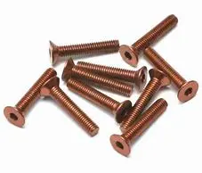 Hamilton Hobbies 3 X 14 Orange Aluminum 7075 Screws (20) (Ham129896) 1