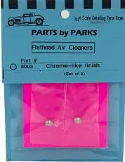Parts By Park Flathead Air Cleaner (Spun Aluminum) (2)  (Pbp8003) 1