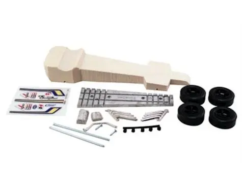 Pinecar Deluxe Slingshot Dragster  (Pin376) 1