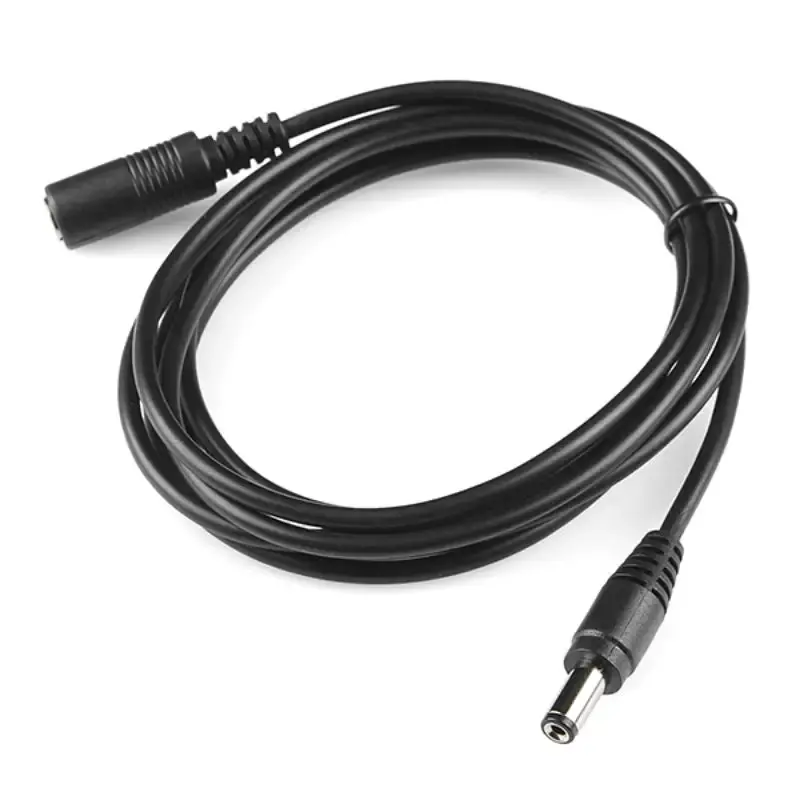Sparkfun Barrel Jack Extension Cable - M-F (6 Ft) 1