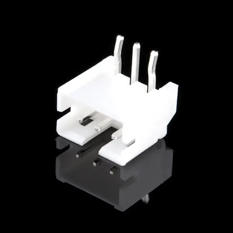 Jst Right Angle Connector - Through-Hole 3-Pin 1