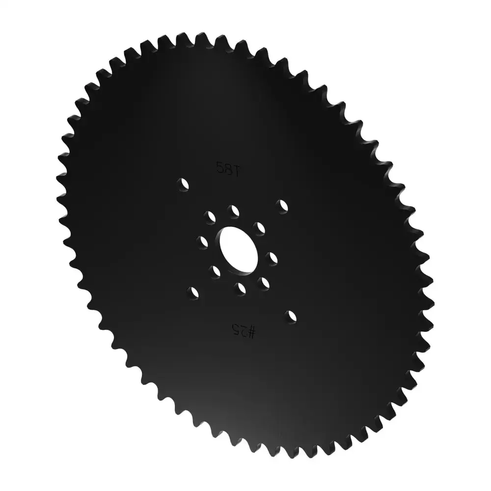 Servocity #25 Pitch Acetal Hub-Mount Sprocket (14Mm Bore, 58 Tooth) 1