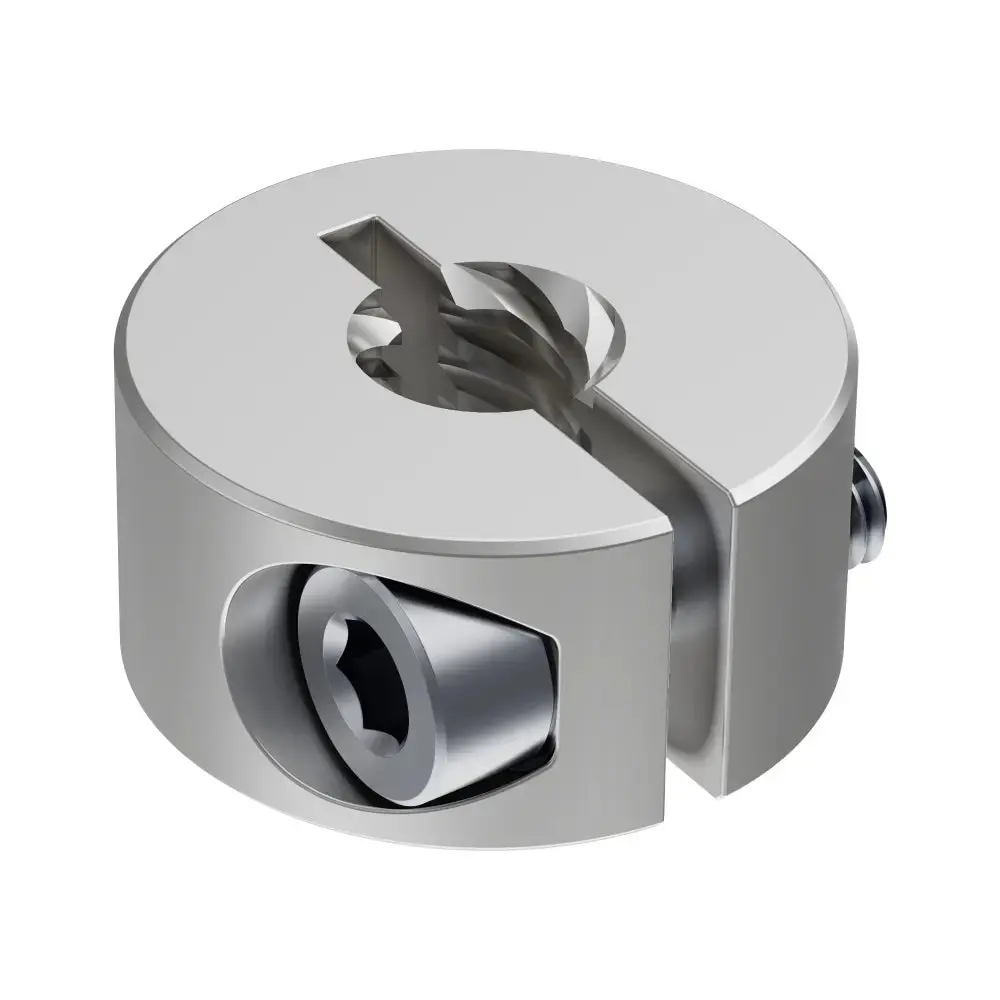 Servocity 3504 Series Lead Screw Clamping Collar (6Mm Lead, 6 Start, 16Mm Od, 8Mm Length) 1