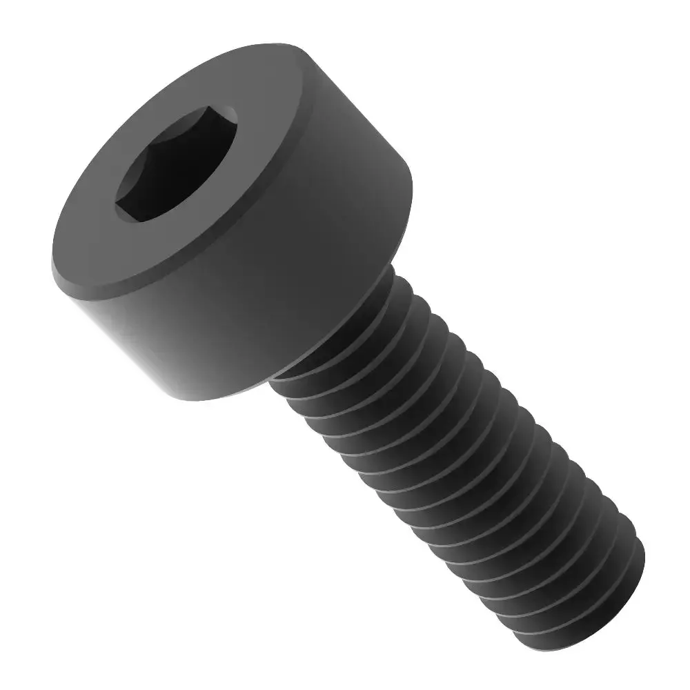 Servocity M2.6 X 0.45Mm Black-Oxide Socket Head Screw (8Mm Length) - 6 Pack 1
