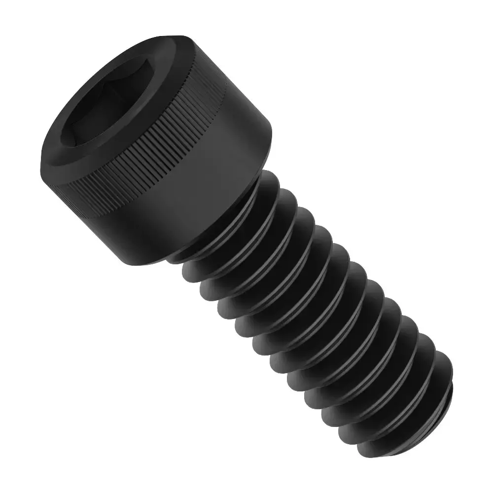 Servocity 1/4"-20 Black-Oxide Socket Head Screw (0.625" Length) - 6 Pack 1