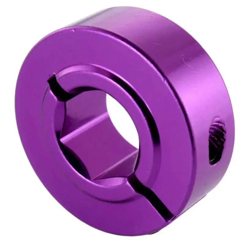 Andymark 1/2 In. Hex Collar Clamps Purple, Hd (0.5 In.), 1 Part 1