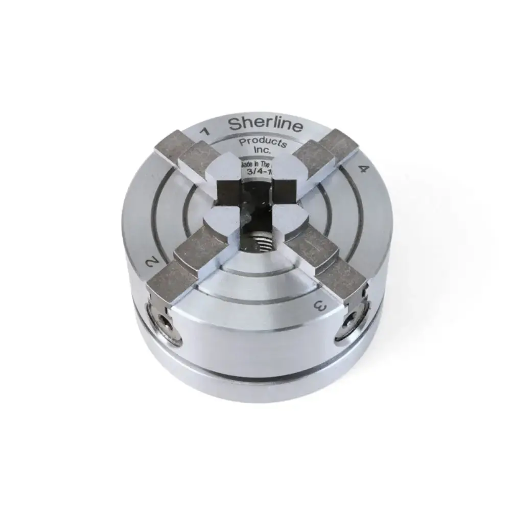 Sherline 2.5" 4-Jaw Independent Chuck (14Mm X 1Mm) 1