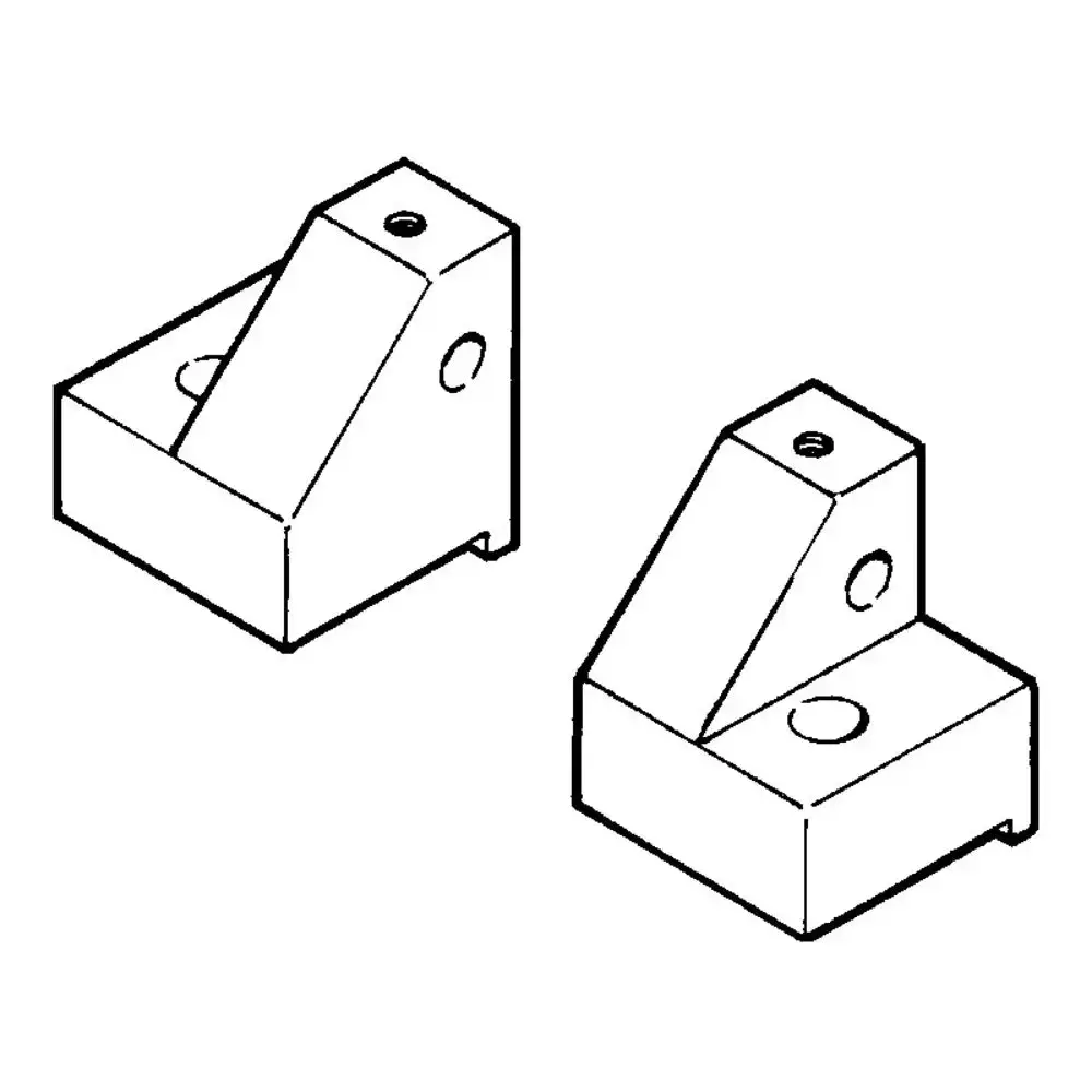 Sherline Radius Cutter Support (Pair) 1