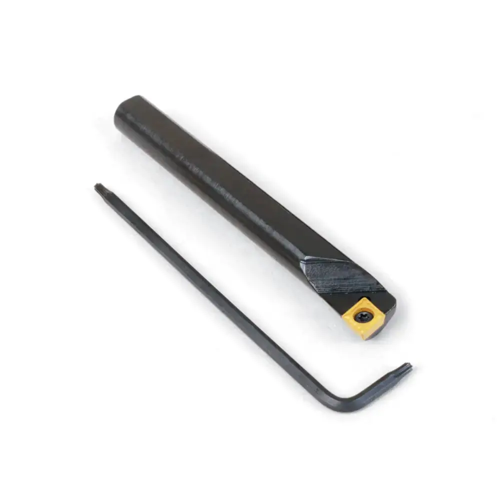 Sherline Carbide Insert Lh 80° 3/8″ Boring Bar W/ 2 Flats 1