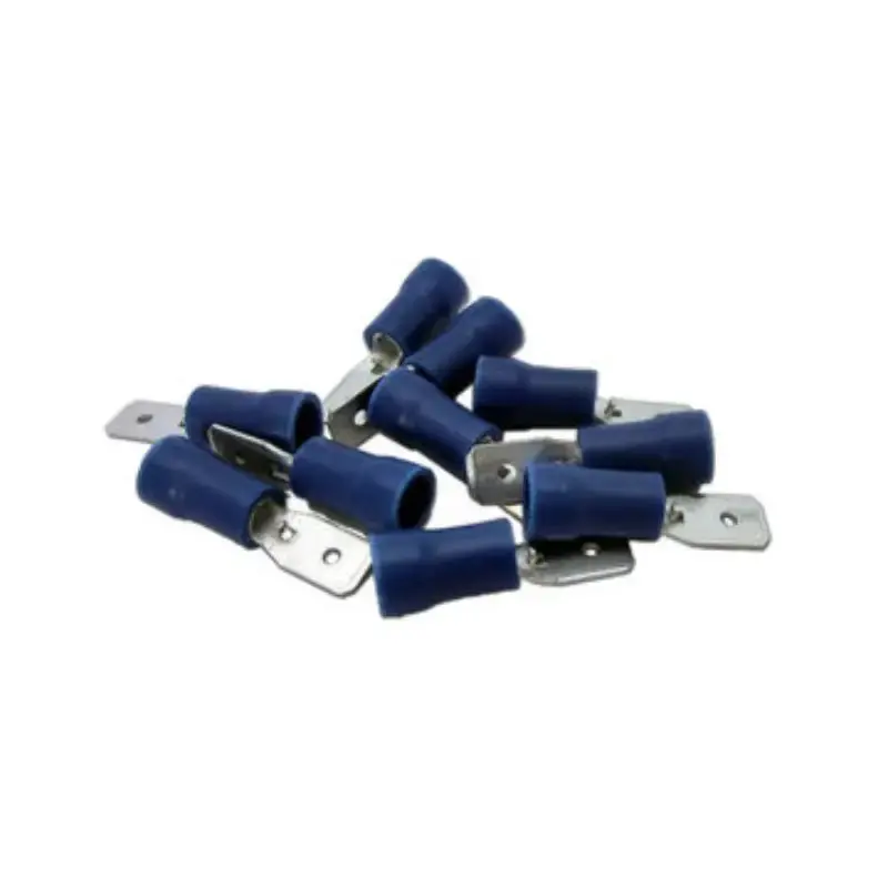 Andymark 14-16 Awg Blue Male Tab Connector Qty. 10 1