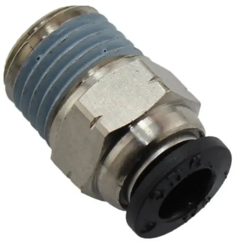 Andymark Pneumatic Fitting Straight 1/4In. Tube Press-In 1/4In. Npt Male 1