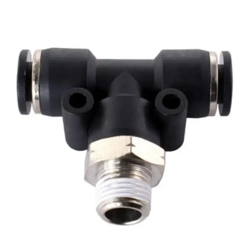 Andymark Pneumatic Fitting 1/8 Npt Male Branch Tee 1/4 Tube 1