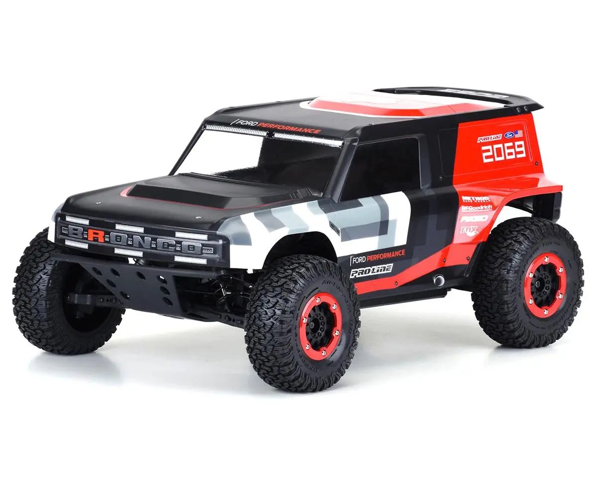 Pro-Line Ford Bronco R Short Course Truck Body (Clear)  (Pro358600) 1
