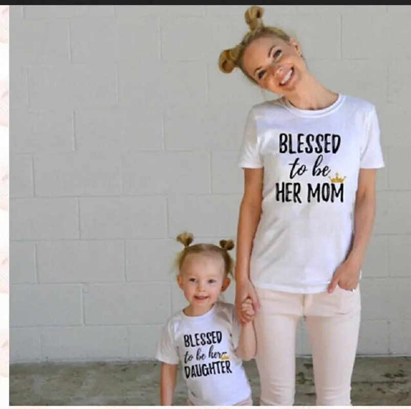 Matching Mommy And Baby T-Shirt 1