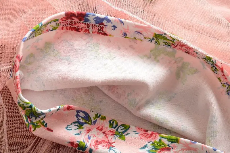 Floral Bow Style Baby Girls Clothing Set 7