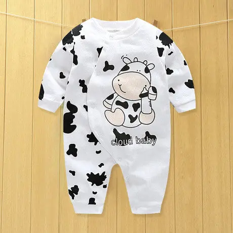 100% Cotton Long Sleeve Baby Romper 1