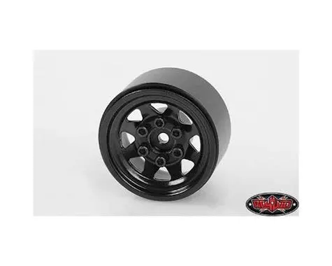 Rc4wd Stamped Steel 1.0" Stock Beadlock Wheels (Black) (4)  (Rc4zw0229) 1