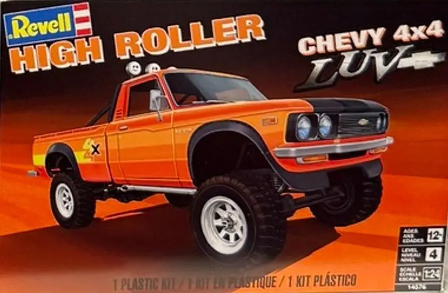 Rmx 1/24 Chevy 4X4 Luv High Roller Truck   (Rmx-4576) 1