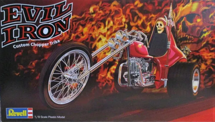 Revell 1/8 Evil Iron Trike   (Rmx17325) 1