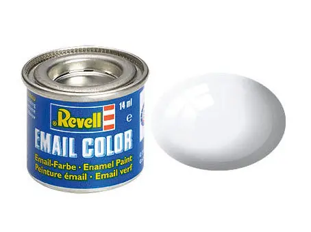 Revell 14Ml Enamel White Gloss Tinlets  (Rvl32104) 1