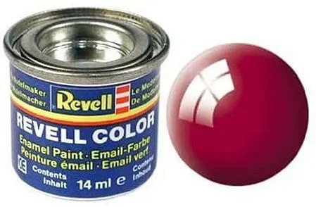 Revell 14Ml Enamel Italian Red Gloss Tinlet   (Rvl32134) 1