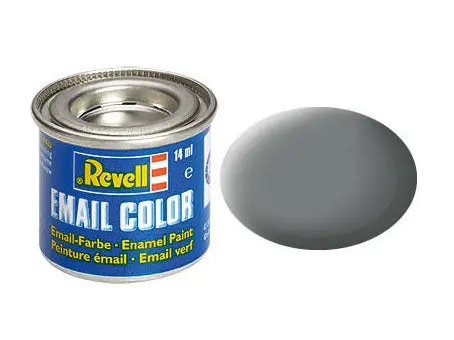 Revell 14Ml Enamel Mouse Grey Mat Tinlet (Rvl32147) 1