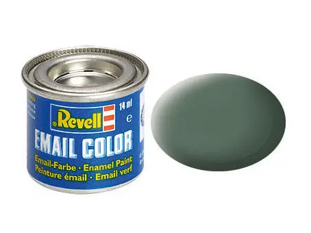 Revell 14Ml Enamel Greenish Grey Mat Tinlet   (Rvl32167) 1