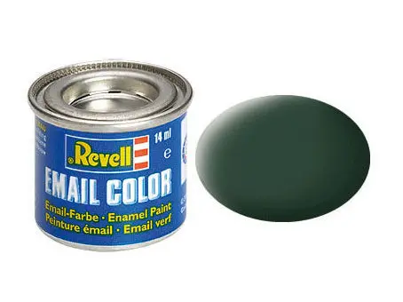 Revell 14Ml Enamel Raf Dark Green Matt   (Rvl32168) 1