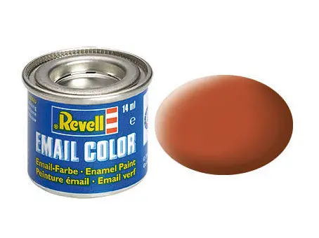 Revell 14Ml Enamel Brown Matt Tinlets (Rvl32185) 1