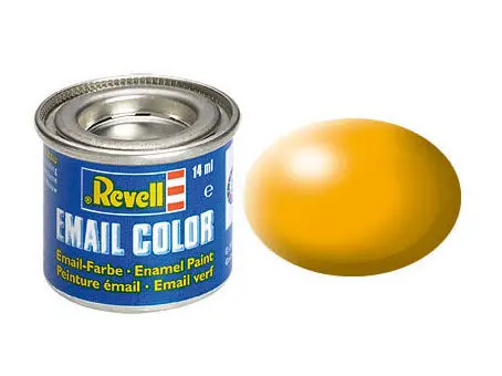 Revell 14Ml Enamel Yellow Silk Tinlets  (Rvl32310) 1