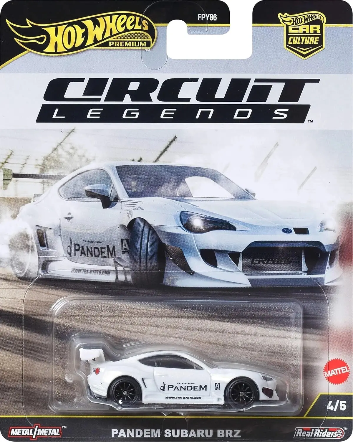 Hot Wheels Pandem Subaru Brz Scale Jbk64 4/5 - 2025 Circuit Legends   (Fpy86) 1