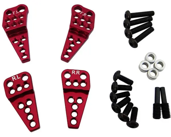Hot Racing Adjustable Offset Multi Shock Moun- Scx 2  (Scxt28m02) 1