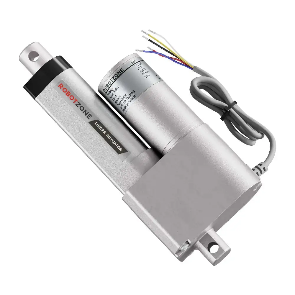Servocity 12V Heavy-Duty Linear Actuator (112Lb Thrust, 0.6"/Sec, 2" Stroke) 1