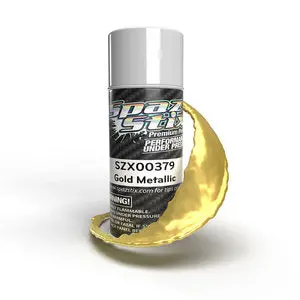 Spaz Stix Gold Metallic Aerosol Paint, 3.5Oz Can (Szx00379) 1