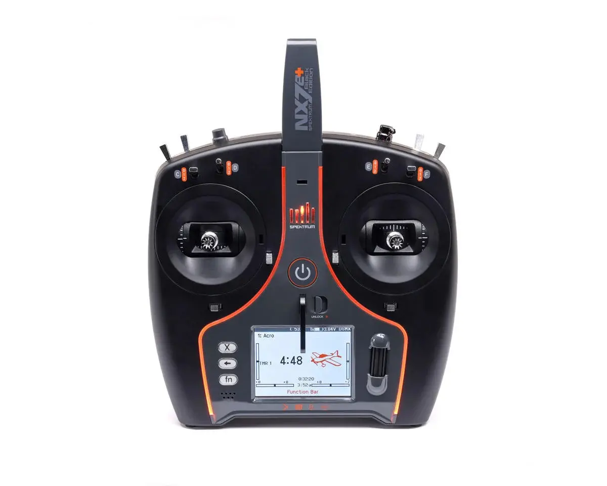 Spektrum Rc Nx7e+ 2.4Ghz Dsmx® 14-Channel Radio System (Transmitter Only) (Black Edition)   (Spmr7120) 1