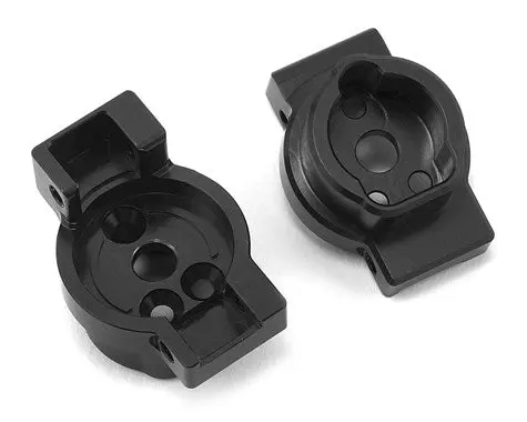St Racing Concepts Traxxas Trx-4 Brass Rear Axle Portal Mounts (Black) (2)   (St8256br) 1
