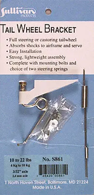 Sullivan Tailwheel Bracket 60-1/4 10-22 Lbs (Suls861) 1