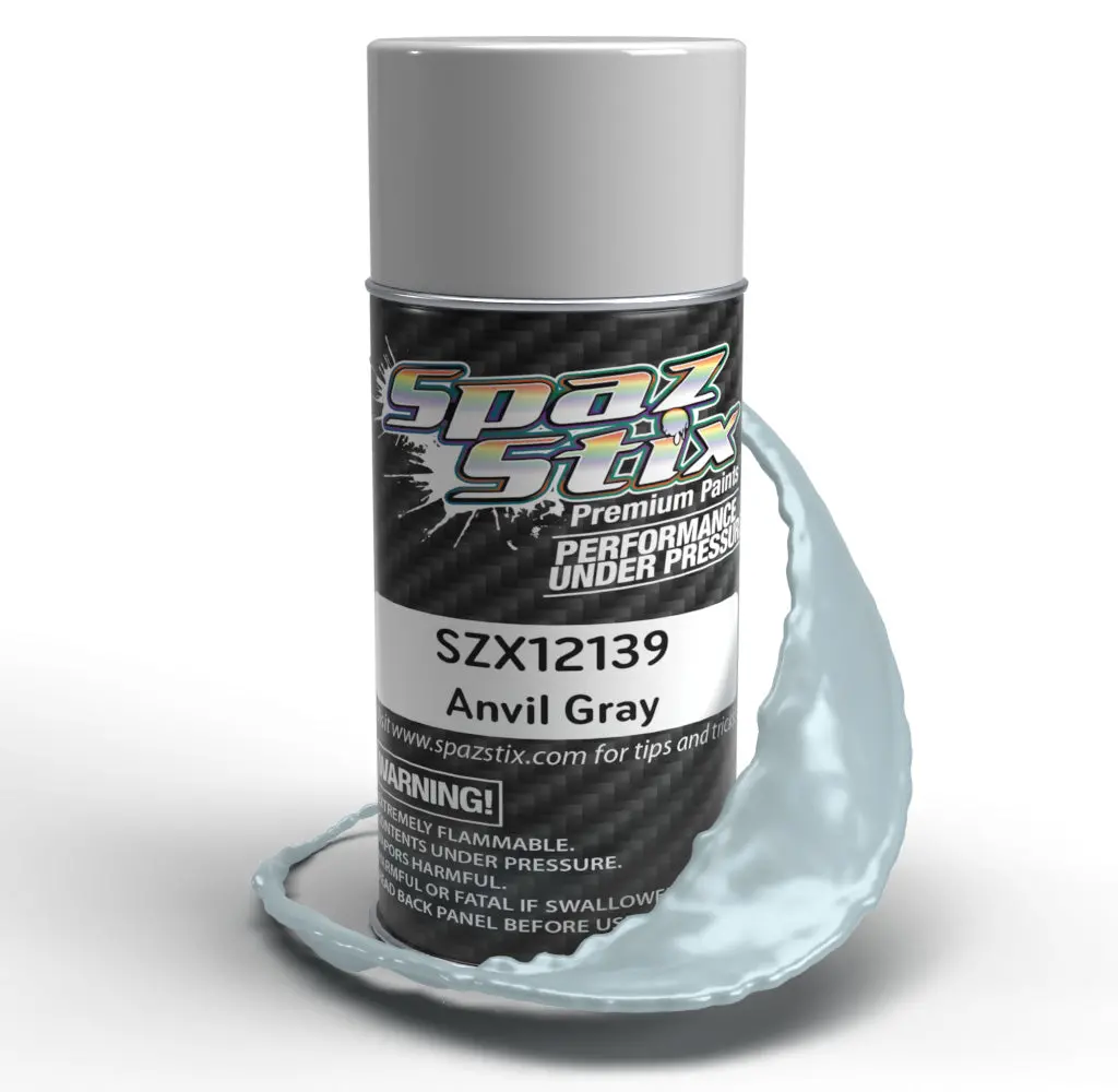 Spaz Stix  Anvil Gray Aerosol Paint, 3.5Oz Can (Szx12139) 1