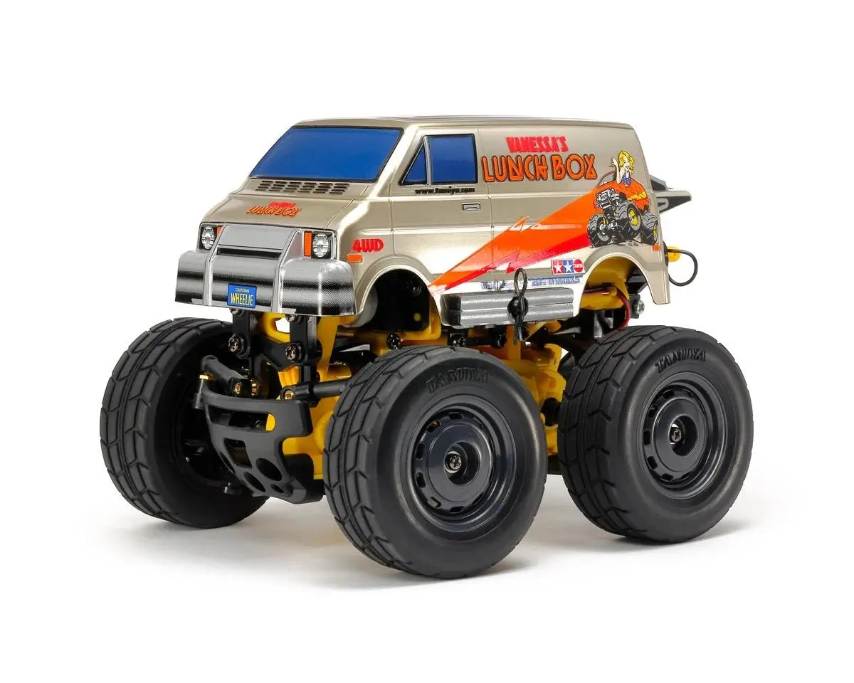 Tamiya X-Sa Lunch Box Gold Edition 2Wd 1/24 Electric Monster Truck Kit (Sw-01)  (Tam46706) 1