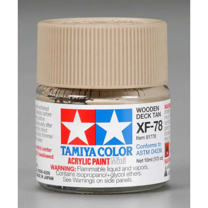 Tamiya Acrylic Mini Xf78, Deck Tan   (Tam81778) 1