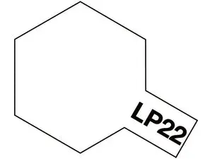 Tamiya Lacquer Paint Lp-22 Flat Base 10Ml Bottle (Tam82122) 1